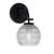 Toltec Lighting - 3911-MB-5110 - One Light Wall Sconce - Cavella - Matte Black