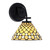 Toltec Lighting - 3911-MB-9415 - One Light Wall Sconce - Cavella - Matte Black
