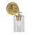 Toltec Lighting - 3911-NAB-3002 - One Light Wall Sconce - Cavella - New Age Brass