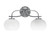 Toltec Lighting - 3912-GP-212 - Two Light Bath Bar - Cavella - Graphite