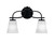 Toltec Lighting - 3912-MB-460 - Two Light Bath Bar - Cavella - Matte Black