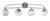 Toltec Lighting - 3914-GP-4109 - Four Light Bath Bar - Cavella - Graphite