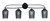 Toltec Lighting - 3914-MB-4252 - Four Light Bath Bar - Cavella - Matte Black