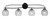 Toltec Lighting - 3914-MB-5110 - Four Light Bath Bar - Cavella - Matte Black