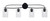 Toltec Lighting - 3914-MB-530 - Four Light Bath Bar - Cavella - Matte Black