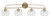 Toltec Lighting - 3914-NAB-202 - Four Light Bath Bar - Cavella - New Age Brass