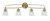 Toltec Lighting - 3914-NAB-461 - Four Light Bath Bar - Cavella - New Age Brass