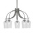 Toltec Lighting - 3925-GP-4250 - Five Light Chandelier - Cavella - Graphite