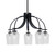 Toltec Lighting - 3925-MB-4250 - Five Light Chandelier - Cavella - Matte Black