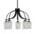 Toltec Lighting - 3925-MB-4253 - Five Light Chandelier - Cavella - Matte Black