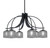 Toltec Lighting - 3926-MB-4612 - Six Light Chandelier - Cavella - Matte Black