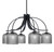 Toltec Lighting - 3926-MB-4912 - Six Light Chandelier - Cavella - Matte Black