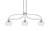 Toltec Lighting - 3936-GP-202 - Three Light Island Pendant - Cavella - Graphite
