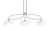 Toltec Lighting - 3936-GP-214 - Three Light Island Pendant - Cavella - Graphite