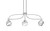 Toltec Lighting - 3936-GP-4109 - Three Light Island Pendant - Cavella - Graphite