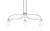 Toltec Lighting - 3936-GP-615 - Three Light Island Pendant - Cavella - Graphite