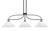 Toltec Lighting - 3936-MB-316 - Three Light Island Pendant - Cavella - Matte Black