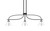Toltec Lighting - 3936-MB-421-CH - Three Light Island Pendant - Cavella - Matte Black
