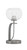 Toltec Lighting - 39-GP-202 - One Light Table Lamp - Cavella - Graphite