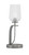 Toltec Lighting - 39-GP-4250 - One Light Table Lamp - Cavella - Graphite