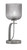 Toltec Lighting - 39-GP-4912 - One Light Table Lamp - Cavella - Graphite