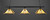Toltec Lighting - 403-MB-986 - Three Light Bar - Square - Matte Black