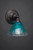 Toltec Lighting - 40-DG-458 - One Light Wall Sconce - Any - Dark Granite