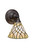 Toltec Lighting - 40-DG-9115 - One Light Wall Sconce - Any - Dark Granite