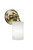 Toltec Lighting - 40-NAB-310 - One Light Wall Sconce - Any - New Age Brass