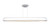 Toltec Lighting - 4148-WH - LED Billiard/Island - Elliptic - White