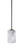 Toltec Lighting - 4501-GP-3009 - One Light Mini Pendant - Atlas - Graphite