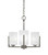 Toltec Lighting - 4503-GP-3001 - Three Light Chandelier - Atlas - Graphite