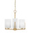 Toltec Lighting - 4503-NAB-541 - Three Light Chandelier - Atlas - New Age Brass