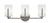 Toltec Lighting - 4513-GP-310 - Three Light Bath Bar - Atlas - Graphite