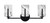 Toltec Lighting - 4513-MB-3009 - Three Light Bath Bar - Atlas - Matte Black