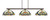 Toltec Lighting - 4523-DG-936 - Three Light Bar - Atlas - Dark Granite