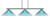 Toltec Lighting - 4523-GP-715 - Three Light Bar - Atlas - Graphite