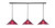 Toltec Lighting - 48-BN-716 - Three Light Multi Light Pendant - Any - Brushed Nickel