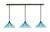 Toltec Lighting - 48-BRZ-715 - Three Light Multi Light Pendant - Any - Bronze