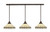 Toltec Lighting - 48-BRZ-964 - Three Light Multi Light Pendant - Any - Bronze