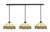 Toltec Lighting - 48-BRZ-997 - Three Light Multi Light Pendant - Any - Bronze