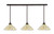 Toltec Lighting - 48-DG-911 - Three Light Multi Light Pendant - Any - Dark Granite