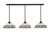 Toltec Lighting - 48-DG-948 - Three Light Multi Light Pendant - Any - Dark Granite