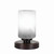 Toltec Lighting - 51-DG-3001 - One Light Table Lamp - Luna - Dark Granite