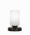 Toltec Lighting - 51-DG-310 - One Light Table Lamp - Luna - Dark Granite