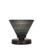 Toltec Lighting - 51-DG-4059 - One Light Table Lamp - Luna - Dark Granite