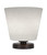 Toltec Lighting - 51-DG-4081 - One Light Table Lamp - Luna - Dark Granite