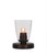 Toltec Lighting - 51-DG-461 - One Light Table Lamp - Luna - Dark Granite