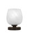 Toltec Lighting - 51-DG-4811 - One Light Table Lamp - Luna - Dark Granite