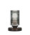 Toltec Lighting - 51-DG-6490 - One Light Table Lamp - Luna - Dark Granite